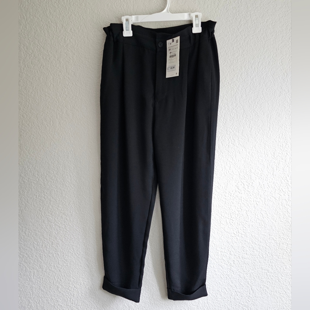 New Zara black pants with pockets